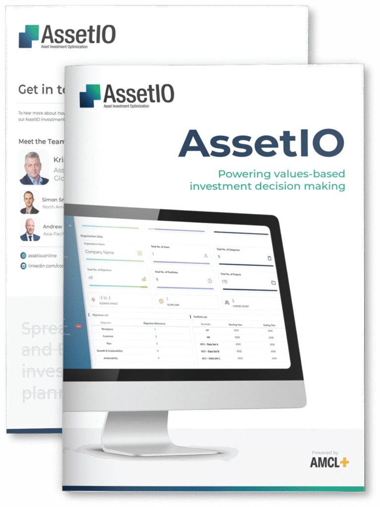 AssetIO brochure Cover